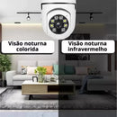 Câmera de segurança Wifi 360° com Áudio área externa