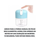 Mini Processador de Alimentos Elétrico - TurboSlice